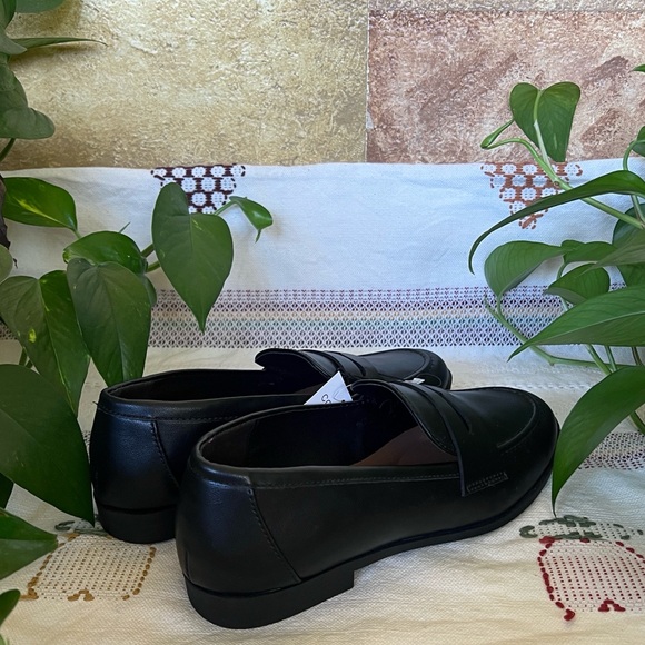 NEW Kensie Women’s Slip-On Gitty Dark Academia Penny Black Loafers, Size 8.5M - Picture 6 of 13